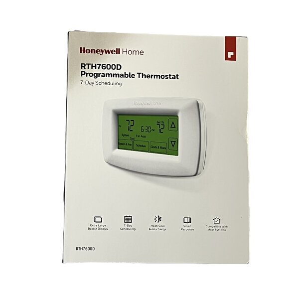 Honeywell Other - Honeywell Home RTH7600D 7-Day Programmable Touchscreen Thermostat -Used one week
